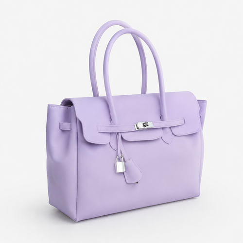 Jello Tote Violet getragen