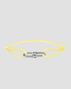 Twist Cord Silver Gelb