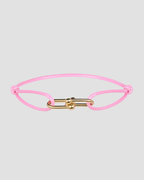 Twist Cord Gold Rosa