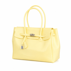 Jello Tote Butter Yellow getragen
